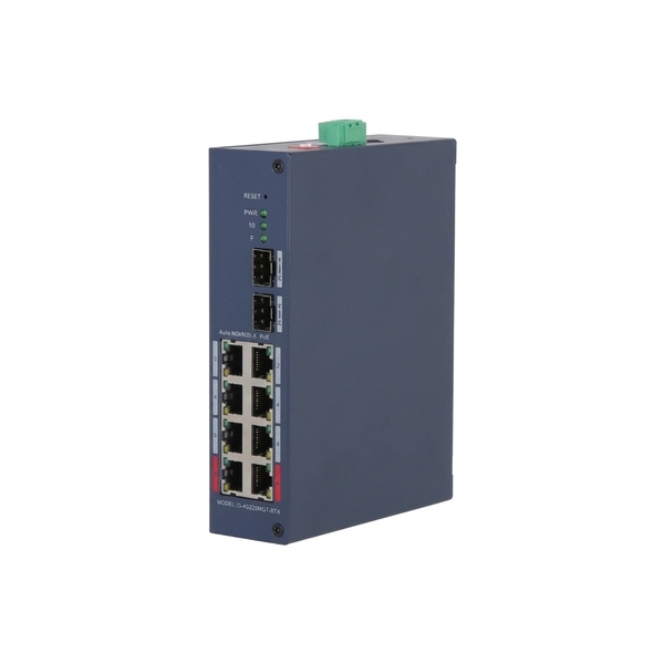 DAHUA DH-CHS4210-8GT-110 10 PORT 8X GE POE++ + 2X GE SFP YÖNETİLEBİLİR ENDÜSTRİYEL SWITCH